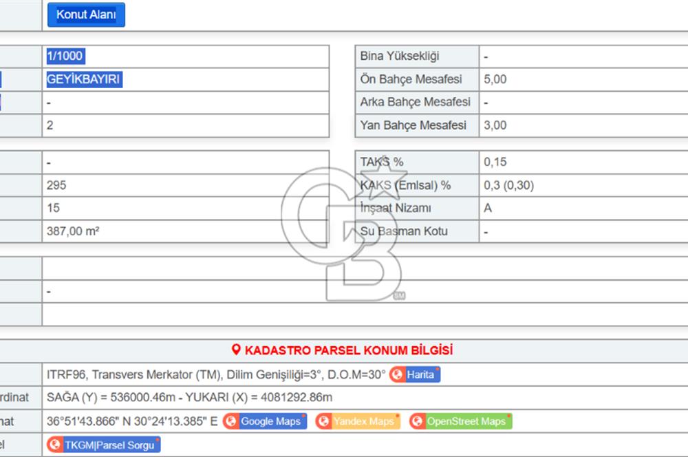 Feslikan Yaylası'nda Konumu Ayrıcalıklı 387 m2 İmarlı Arsa !