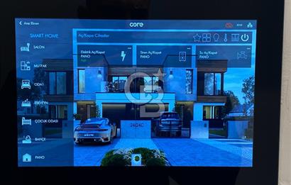 7+1 | Müstakil Forleks Villa | 355 m² Arsa İçinde | Havuzlu, Saunalı 