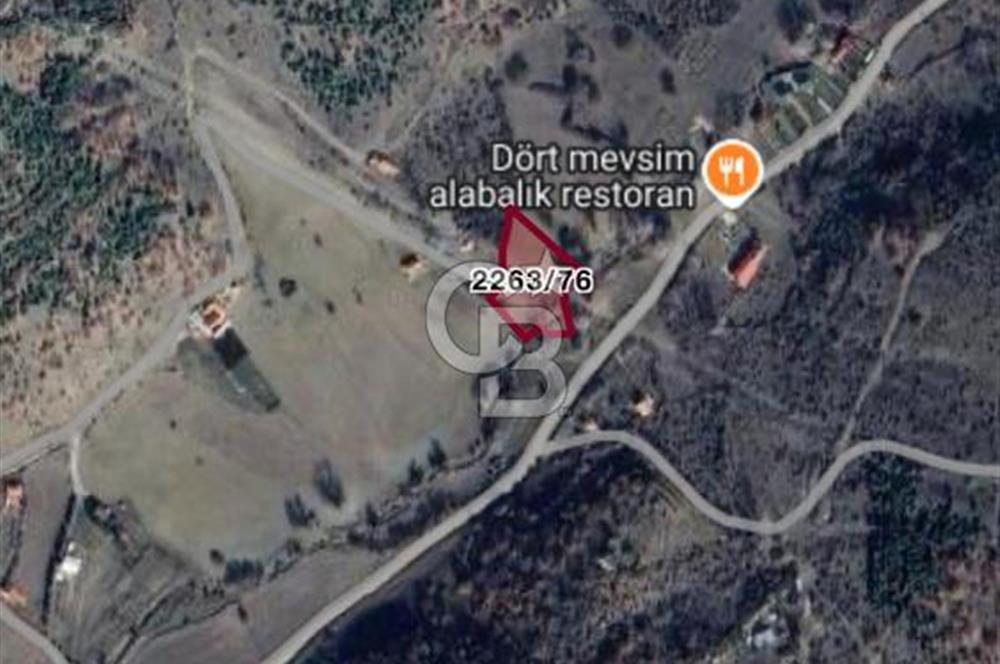 ELMADAĞ KARGALI MEVKİİ'NDE 3393 M2 ASFALT YOLA 10 M.MESAFEDE