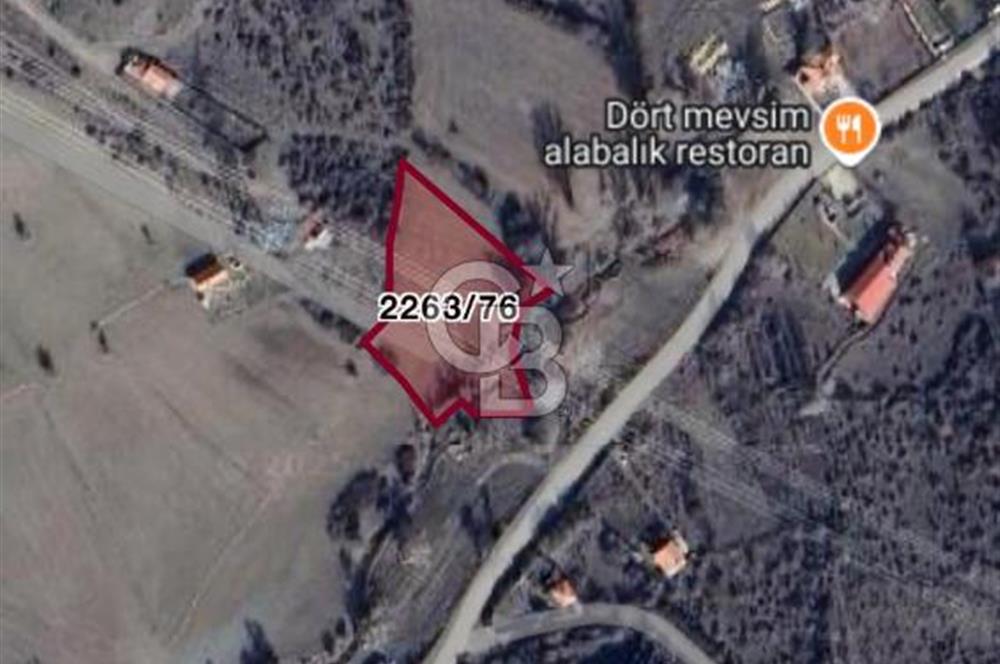 ELMADAĞ KARGALI MEVKİİ'NDE 3393 M2 ASFALT YOLA 10 M.MESAFEDE