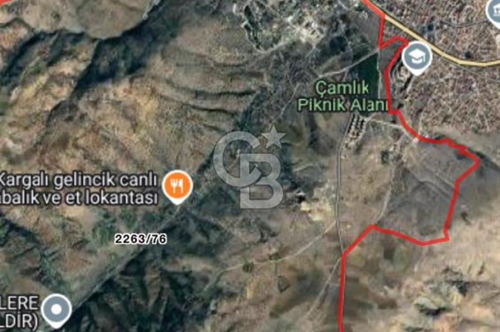 ELMADAĞ KARGALI MEVKİİ'NDE 3393 M2 ASFALT YOLA 10 M.MESAFEDE