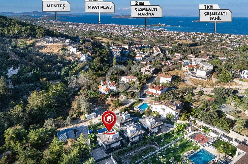 Urla Çeşmealtı Lüx 5+1 Villa