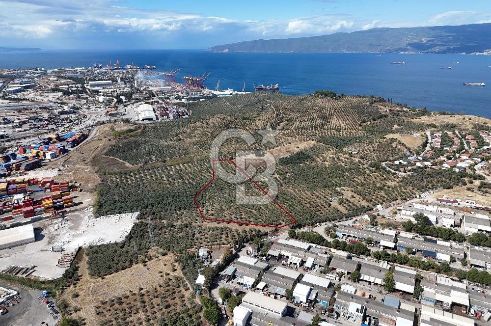 GEMLİK HİSAR SATILIK DEPOLAMA İMARLI EMSALSİZ ARSA. 12.132 M2!