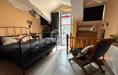 KADIKÖY,MODA,BAHARİYE CD. 3 DK. TERASLI 1,5+1 ÇATI DUBLEKS DAİRE