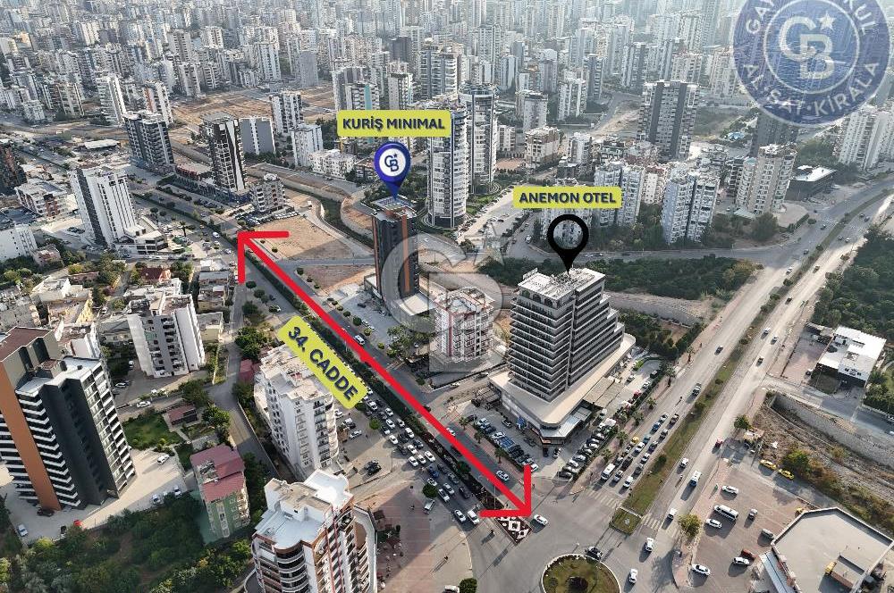 YENİŞEHİR 34. CADDE KURİŞ MİNİNMAL ALTI KİRALIK ZEMİN+1 DÜKKAN
