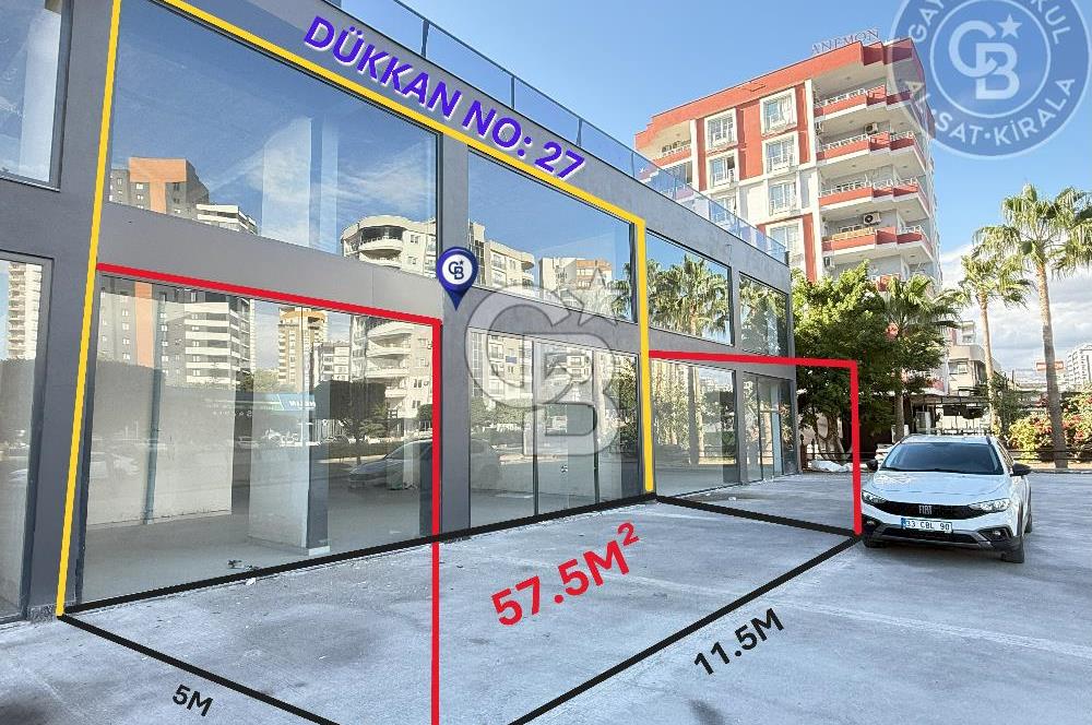 YENİŞEHİR 34. CADDE KURİŞ MİNİNMAL ALTI KİRALIK ZEMİN+1 DÜKKAN