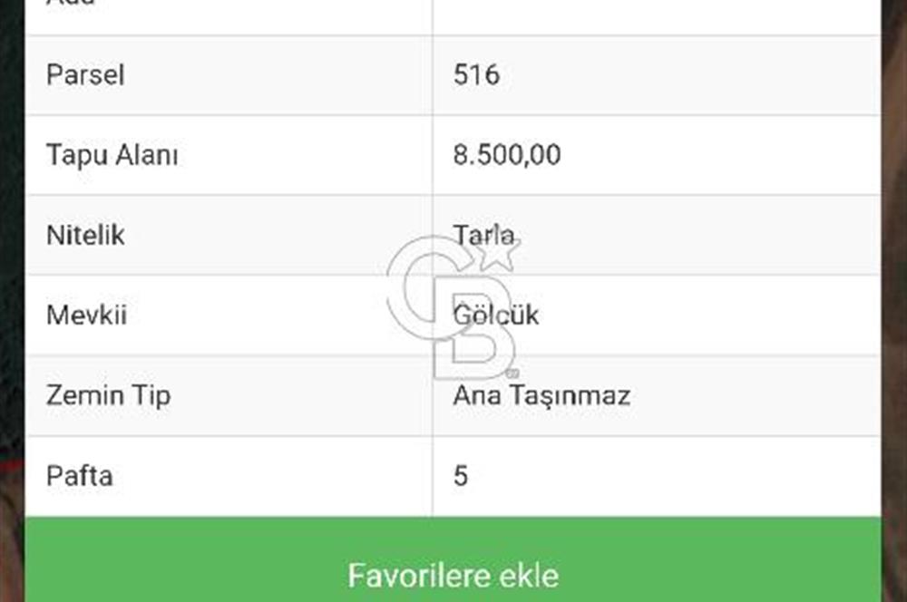 Biga harmanlıda yatirima uygun satilik tarla