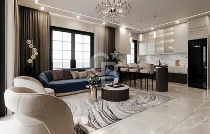 ALANYA İNCEKUM 5 YILDIZLI OTEL KONSEPTİNDE PROJEMİZDEN 1+1 DAİRE