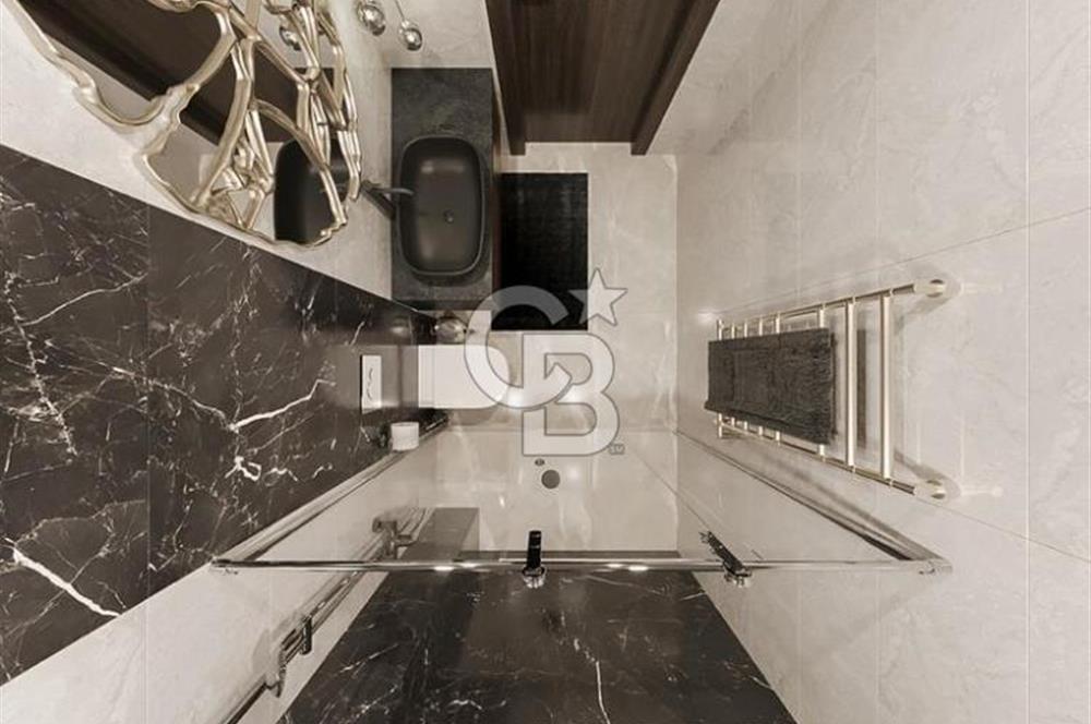 ALANYA İNCEKUM 5 YILDIZLI OTEL KONSEPTİNDE PROJEMİZDEN 1+1 DAİRE