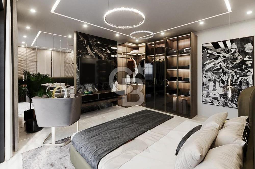 ALANYA İNCEKUM 5 YILDIZLI OTEL KONSEPTİNDE PROJEMİZDEN 1+1 DAİRE
