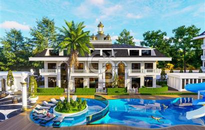 ALANYA İNCEKUM 5 YILDIZLI OTEL KONSEPTİNDE PROJEMİZDEN 1+1 DAİRE