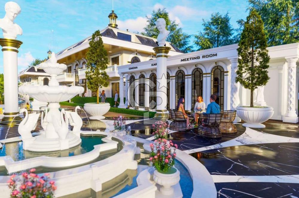 ALANYA İNCEKUM 5 YILDIZLI OTEL KONSEPTİNDE PROJEMİZDEN 1+1 DAİRE