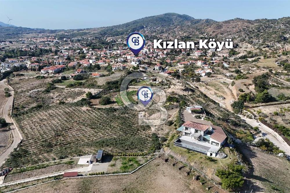 DATÇA KIZLAN'DA DOĞA VE DENİZ MANZARALI 7132m2 SATILIK TARLA