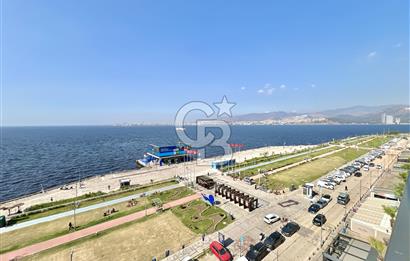 ALSANCAK 1. KORDON SATILIK DENİZ MANZARALI 3+1 ÇİFT CEPHE DAİRE