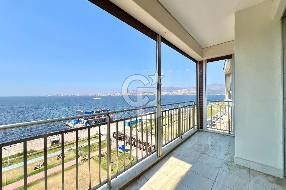 ALSANCAK 1. KORDON SATILIK DENİZ MANZARALI 3+1 ÇİFT CEPHE DAİRE