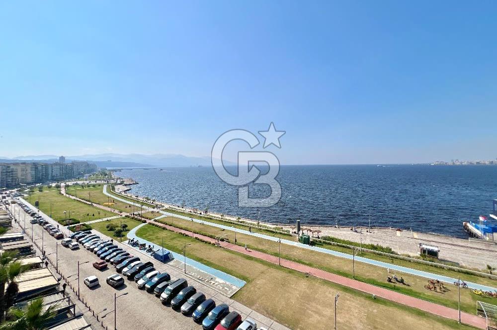 ALSANCAK 1. KORDON SATILIK DENİZ MANZARALI 3+1 ÇİFT CEPHE DAİRE