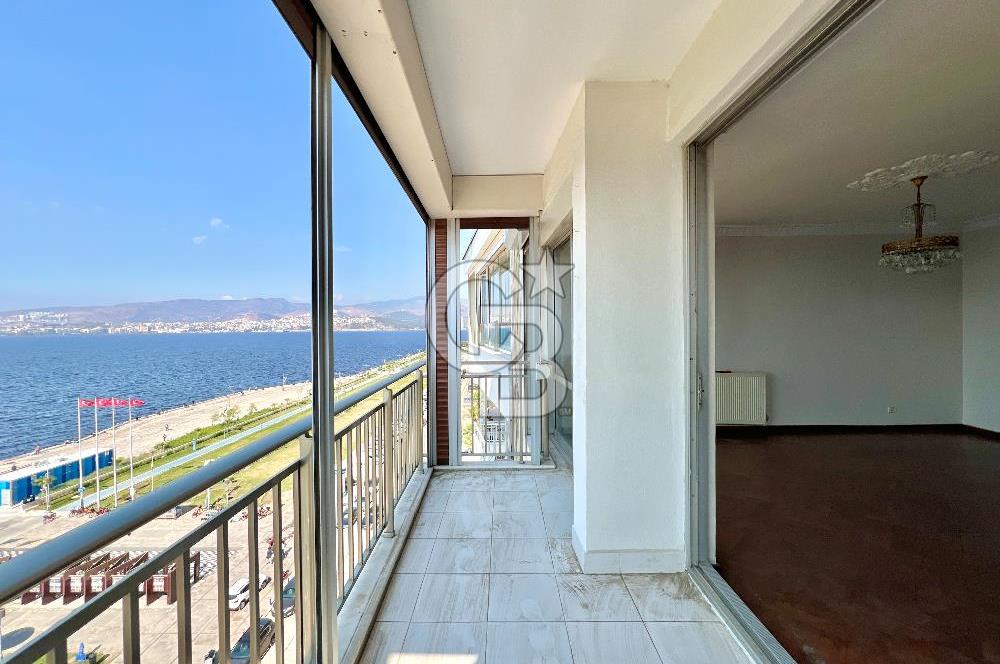 ALSANCAK 1. KORDON SATILIK DENİZ MANZARALI 3+1 ÇİFT CEPHE DAİRE