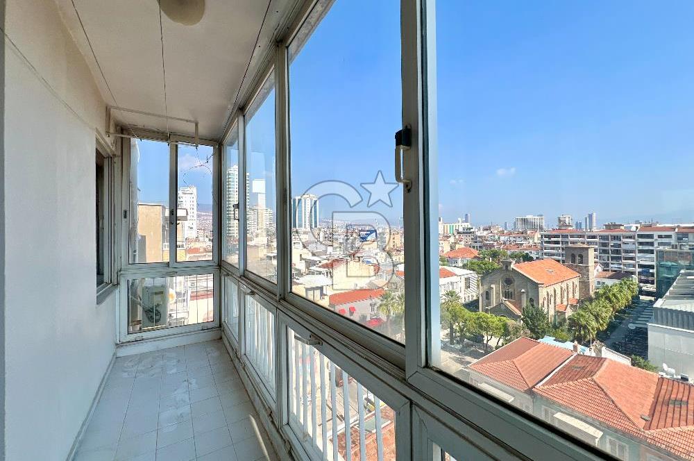 ALSANCAK 1. KORDON SATILIK DENİZ MANZARALI 3+1 ÇİFT CEPHE DAİRE