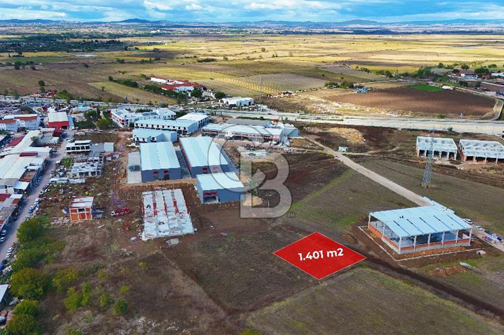 Çanakkale Biga İstiklal Mah Ticari İmarlı Satılık 1401m2 Arsa !