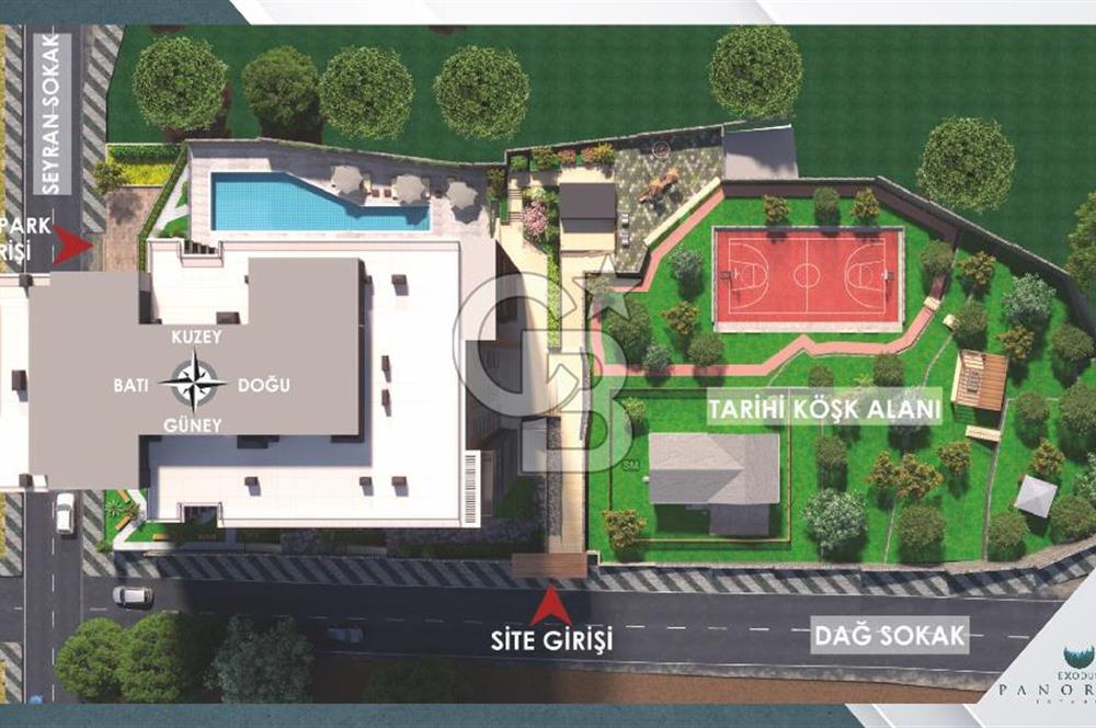 Exodus Panorama Residence'da Full AKTİVİTELİ .. 3+1 92m2 Satılık