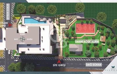 Exodus Panorama Residence'da Full AKTİVİTELİ .. 3+1 92m2 Satılık