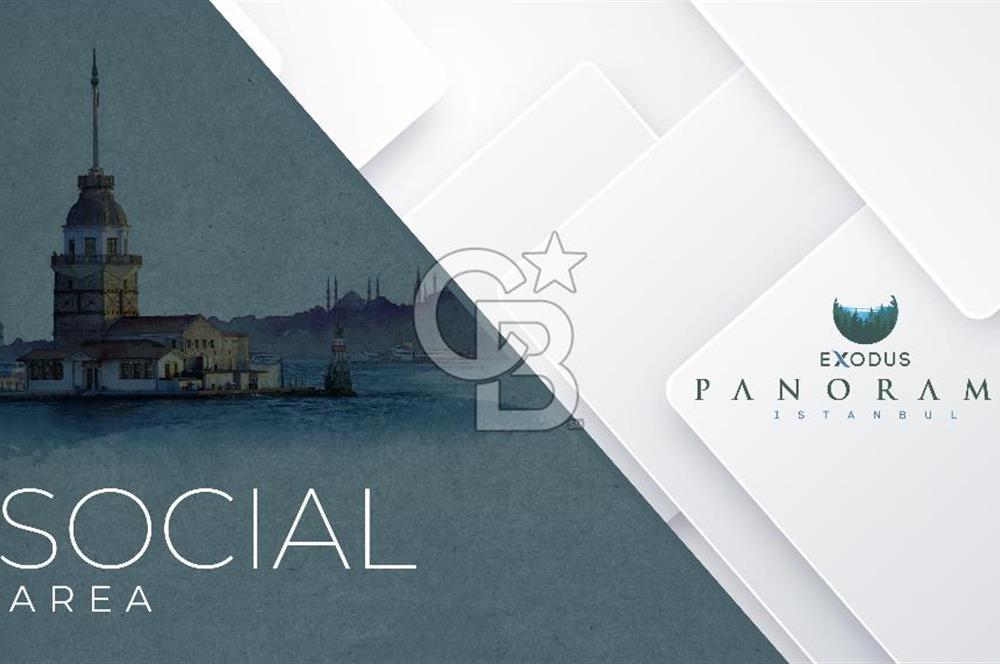 Exodus Panorama Residence'da Full AKTİVİTELİ .. 3+1 92m2 Satılık