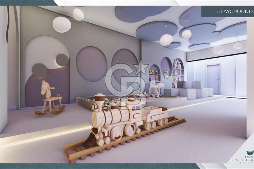 Exodus Panorama Residence'da Full AKTİVİTELİ .. 3+1 92m2 Satılık