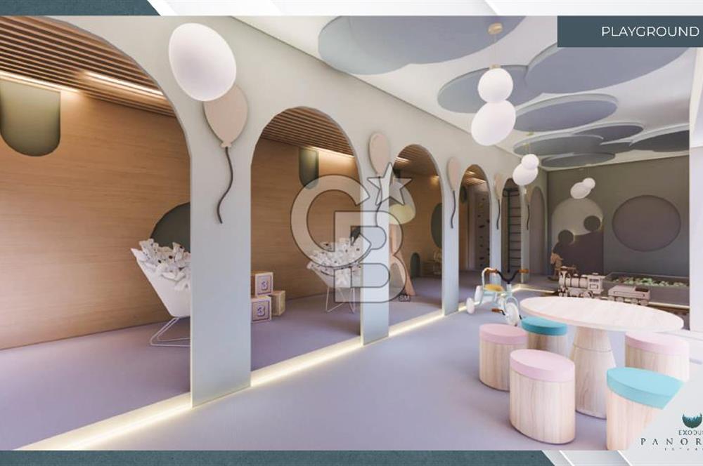 Exodus Panorama Residence'da Modern Yaşam .. 3+1 133 m2 Satılık