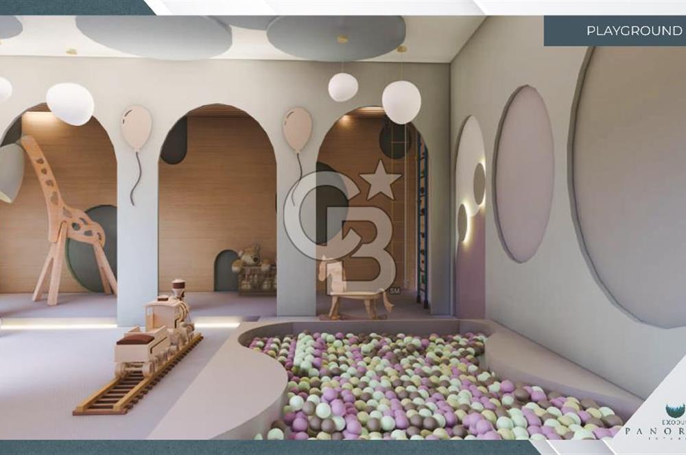 Exodus Panorama Residence'da Full AKTİVİTELİ .. 3+1 92m2 Satılık