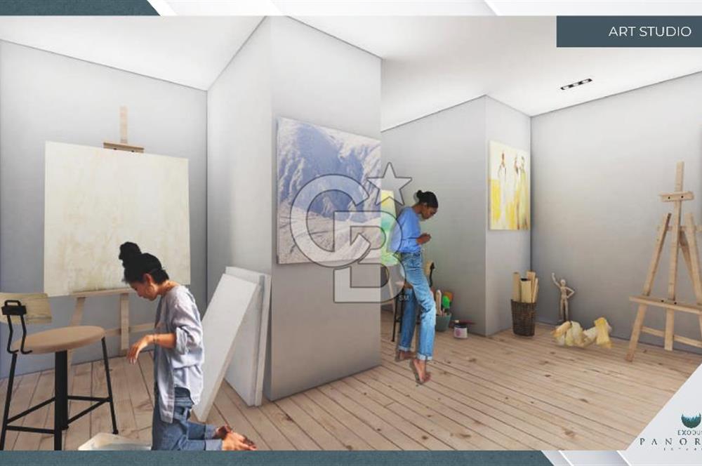 Exodus Panorama Residence'da Modern Yaşam .. 3+1 133 m2 Satılık