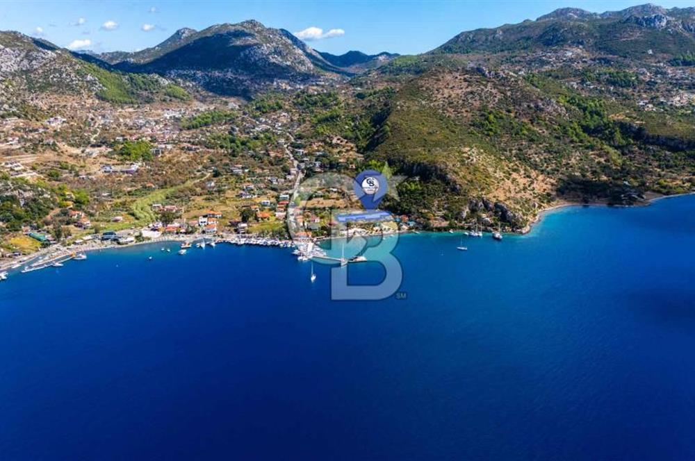 CB MARİNA'DAN SATILIK - DENİZE 50m MESAFEDE 1288M2 BAHÇE