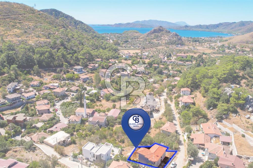 CB MARİNA'DAN MARMARİS HİSARÖNÜ'NDE NATAMAM SATILIK VİLLA