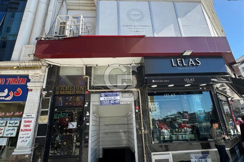 KİRALIK 2 KATLI DÜKKAN & MAĞAZA - LALELİ'DE AKSARAY TRAMVAY DURAĞININ HEMEN YANINDA