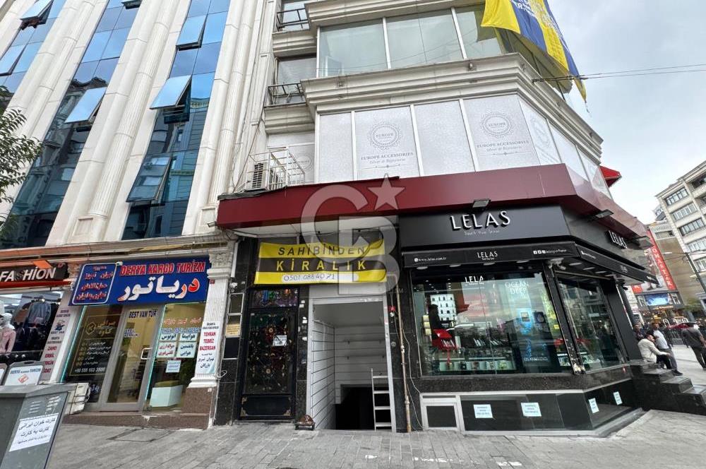 KİRALIK 110.M2 DÜKKAN & DEPO - LALELİ'DE AKSARAY TRAMVAY DURAĞININ HEMEN YANINDA