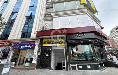 KİRALIK 110.M2 DÜKKAN & DEPO - LALELİ'DE AKSARAY TRAMVAY DURAĞININ HEMEN YANINDA
