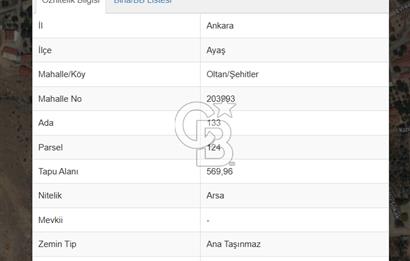 AYAŞ OLTAN/ŞEHİTLER MEVKİĞİNDE YATIRIMLIK ARSA