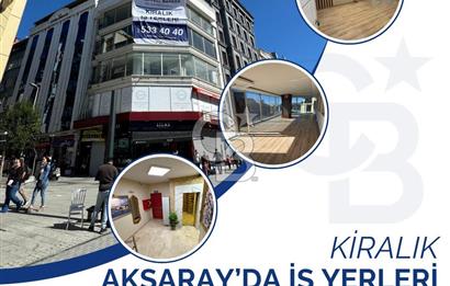KİRALIK OFİS KATLARI - 4'Ü BİRLİKTE - LALELİ'DE AKSARAY TRAMVAY DURAĞININ HEMEN YANINDA