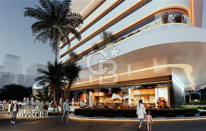 İzmir İnci Smyrna’da Deniz Manzaralı 1+1 Satılık Daire 