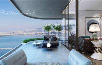İzmir İnci Smyrna’da Deniz Manzaralı 1+1 Satılık Daire 