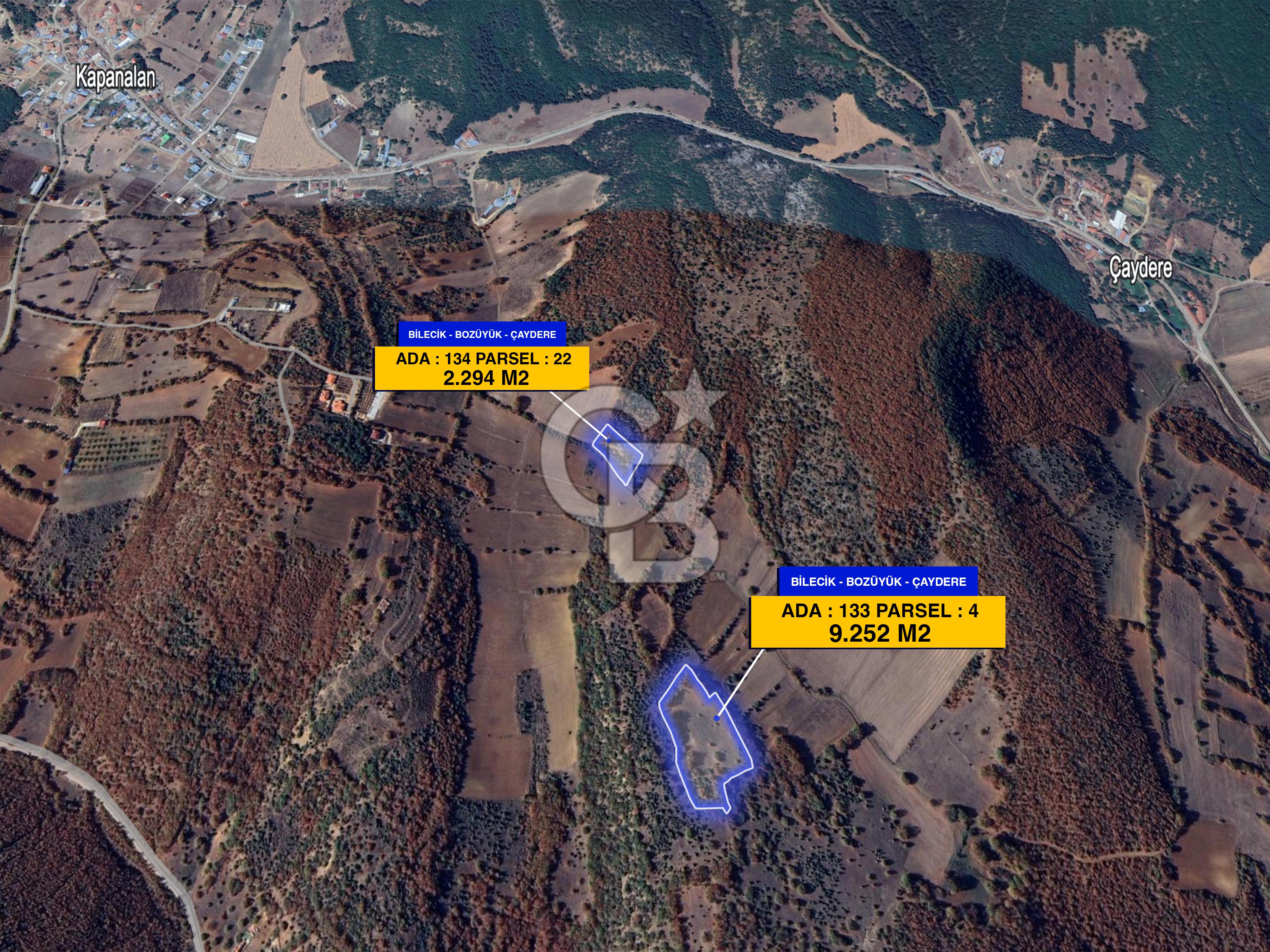 CB ELEGANCE DEN ÇAYDERE KÖYÜNDE SATILIK TARLA - 11.546 M2