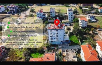 ÇANAKKALE ECEABATTA OTEL VE YANINDA 316 M2 İMARLI ARSA FIRSATI!