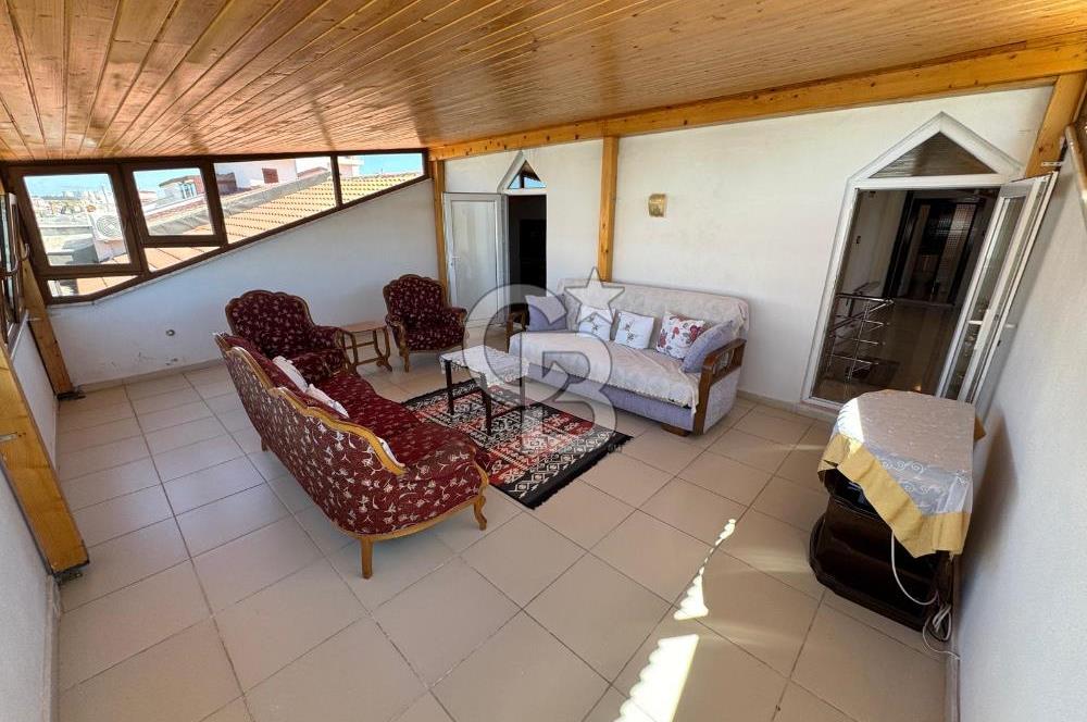 ÇANAKKALE BARBAROS PLAJ CADDESİNDE SATILIK 3+1 DUBLEKS DAİRE