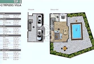 SATILIK ORMAN MANZARALI HAVUZLU 5+2 VİLLA