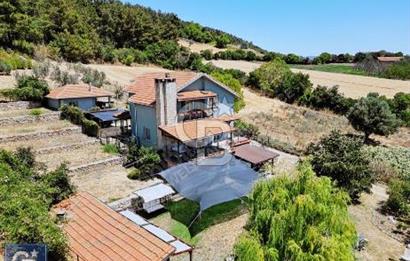 ÇANAKKALE, LAPSEKİ, GÖKKÖY'DE SATILIK ÇİFTLİK EVİ VE ARAZİSİ