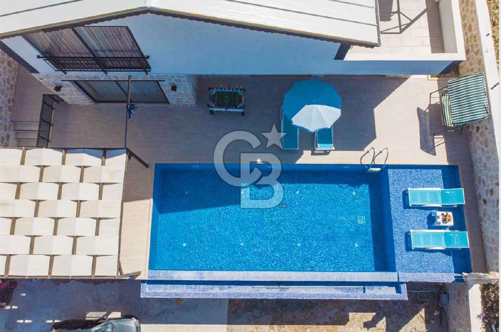 CB GİZDEN KAŞ SARIBELEN MAHALLESİNDE SATILIK İKİ ADET 3+1 VİLLA