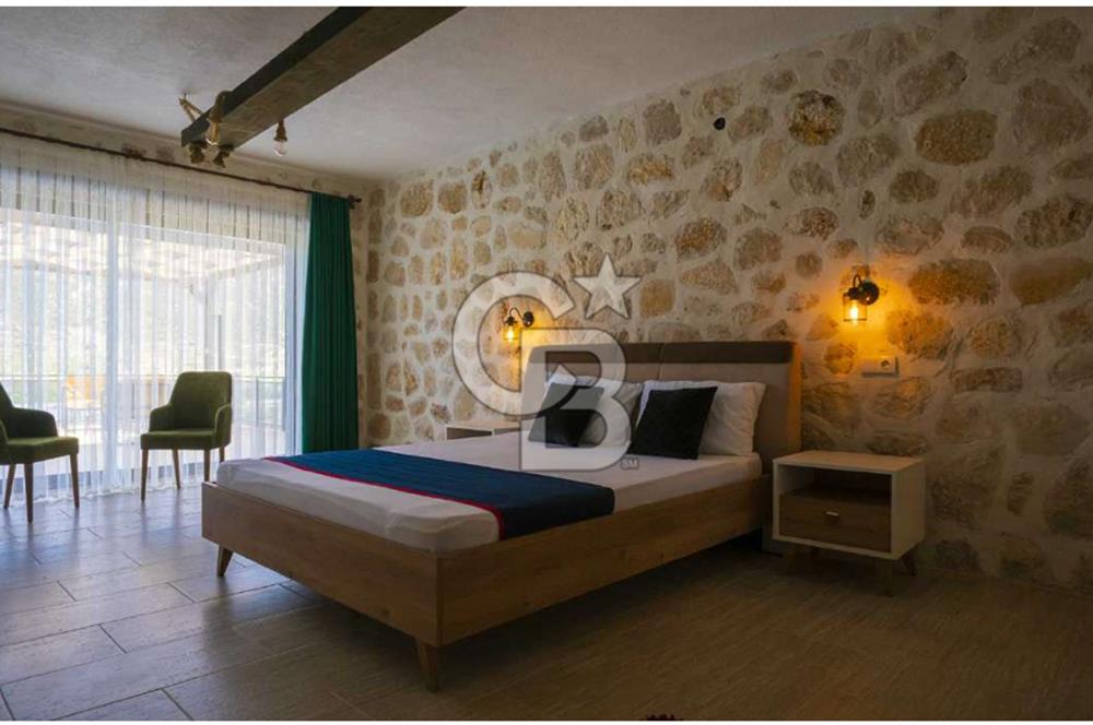 CB GİZDEN KAŞ SARIBELEN MAHALLESİNDE SATILIK İKİ ADET 3+1 VİLLA