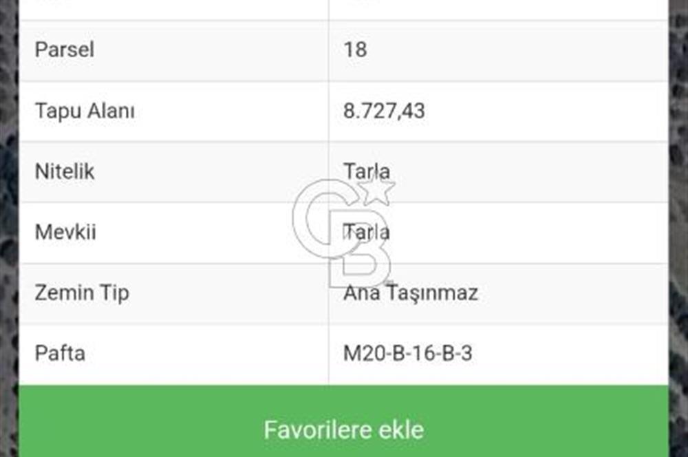 Aydın Bozdoğan Alamut'ta 8.727m2 Zeytin Bahçesi + 70 m2 Ev