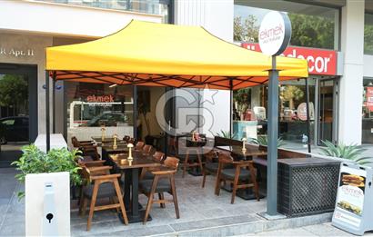 Bostanlı girne caddesi üzerinde faal devren dükkan