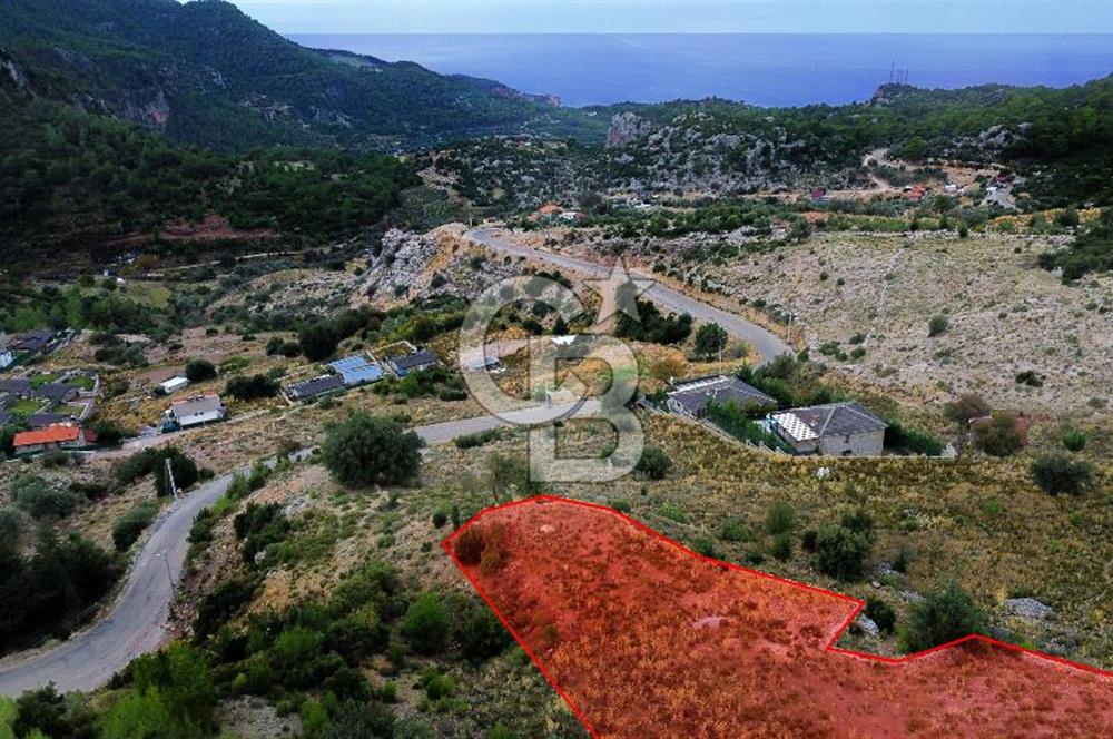 Fethiye Kirme'de Deniz Manzaralı Yatırımlık Tarla