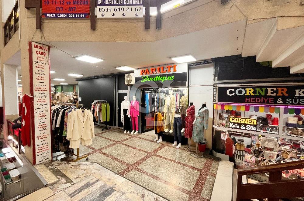 KARDEŞLER PASAJI'NDA DEVREN KİRALIK DÜKKAN FIRSATI